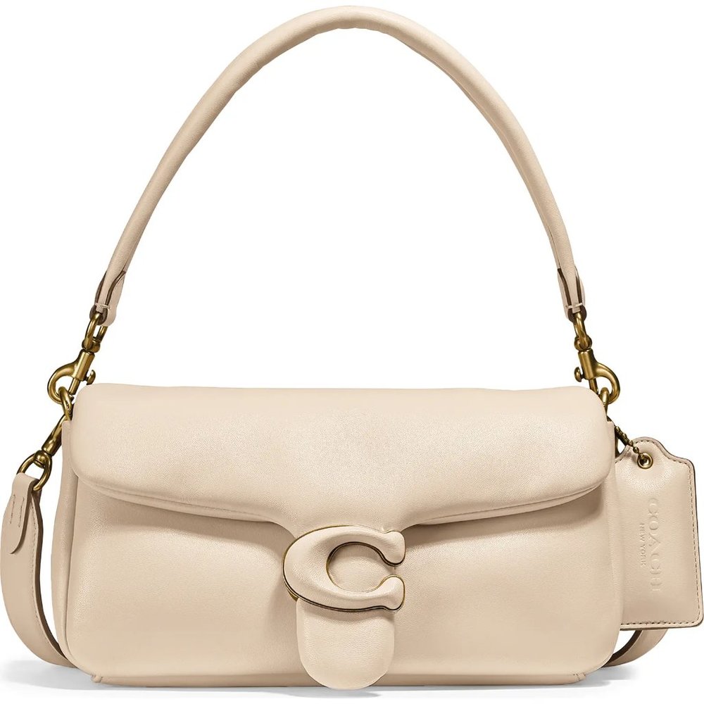 Coach Pillow Tabby - Brass/Ivory